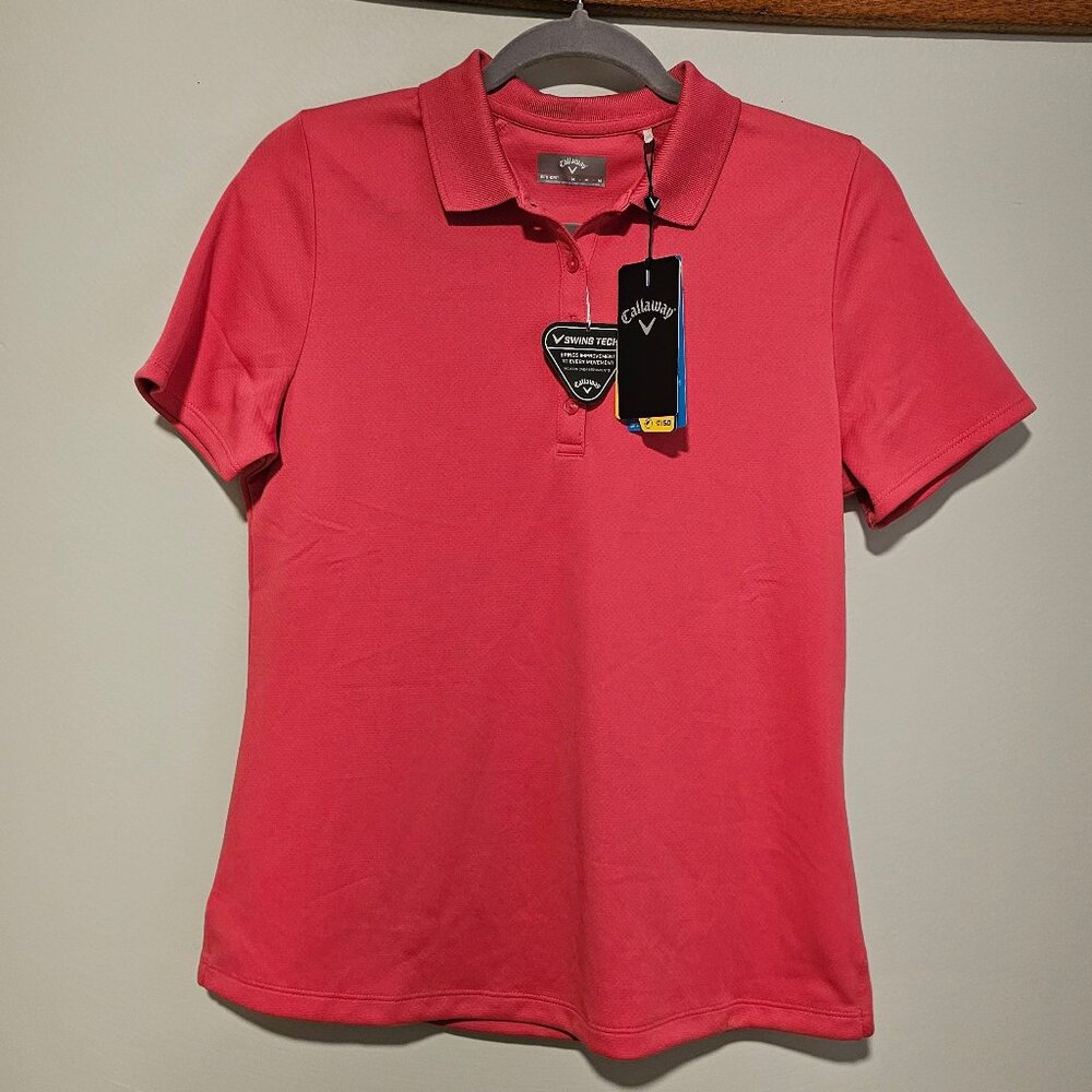 **NWT** Women’s Callaway Tournament Golf Polo, Medium